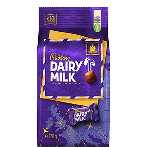 Cadbury Dairy Milk Chunks Bag 120g - CADBURY - Duty Free Cadbury Dairy Milk Chunks Bag 120g - CADBURY - Duty Free