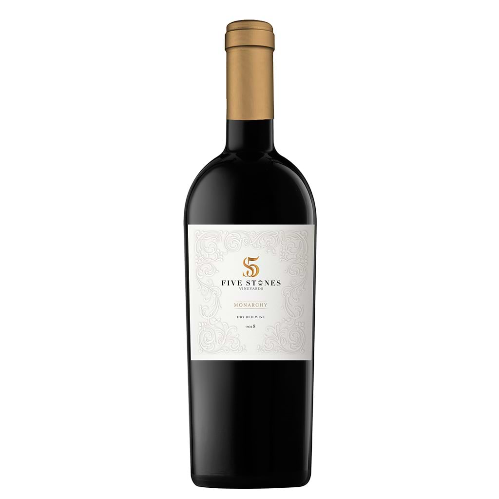 Five Stones Monarchy Dry Red Wine 750ml - 5 STONES - Duty Free