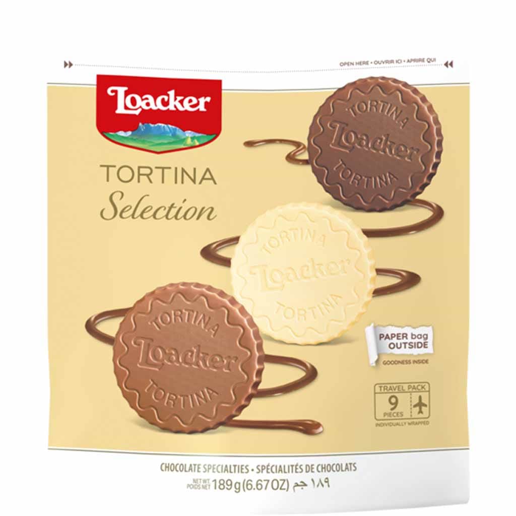 Loacker Tortina Pouch 189g - LOACKER - Duty Free Loacker Tortina Pouch 189g - LOACKER - Duty Free