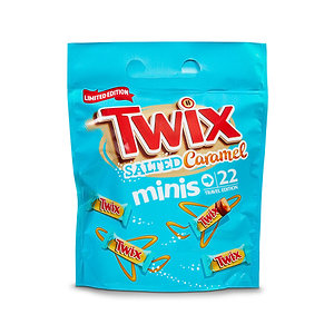 Twix Minis Salted Carmel Pouch 440g - TWIX - Duty Free Twix Minis Salted Carmel Pouch 440g - TWIX - Duty Free