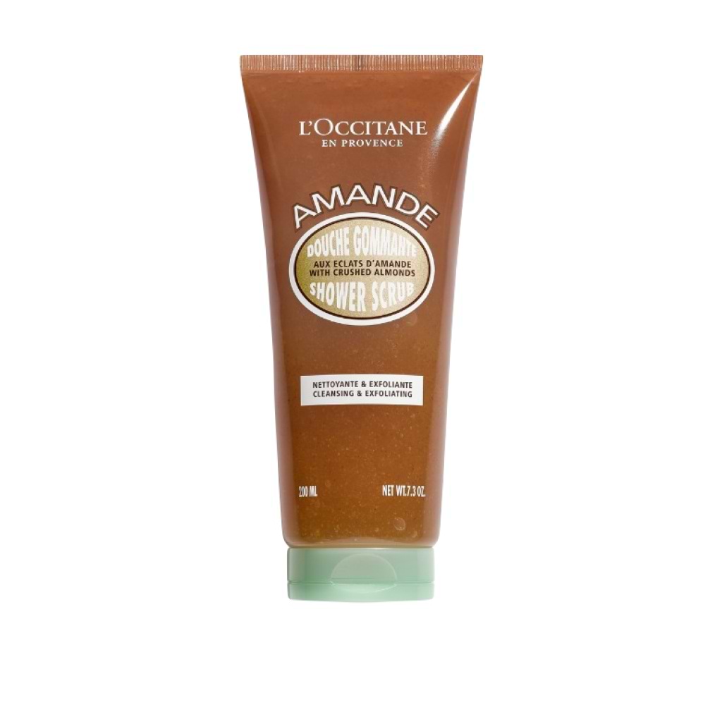 Loccitane Almond Shower Scrub 200ml - LOCCITANE - Duty Free