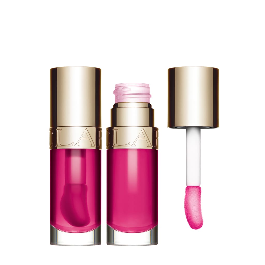 Clarins Lip Comfort Oil - CLARINS - Duty Free - טיפוח לשפתיים המועשר בכוחם של שמנים צמחיים להזנה , הגנה ושיפור מראה השפתיים.