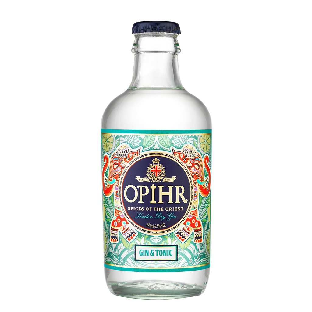 Opihr Stubby Original Gin&tonic 6.5% 275ml - OPIHR - Duty Free