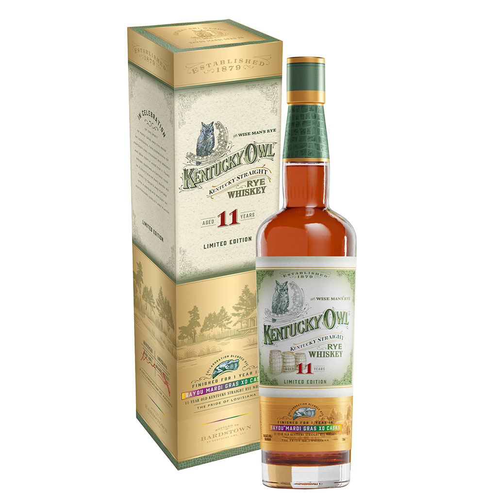 Kentucky Owl Mardi Gras Xo Cask Rye Whiskey 51.4% 700ml Gb - KENTUCKY OWL - Duty Free