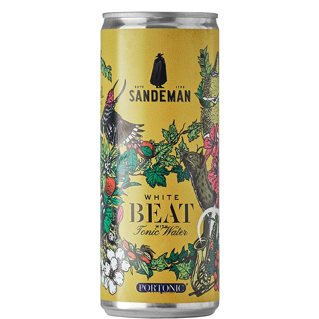 Sandeman Beat White Can 250ml - SANDEMAN - Duty Free