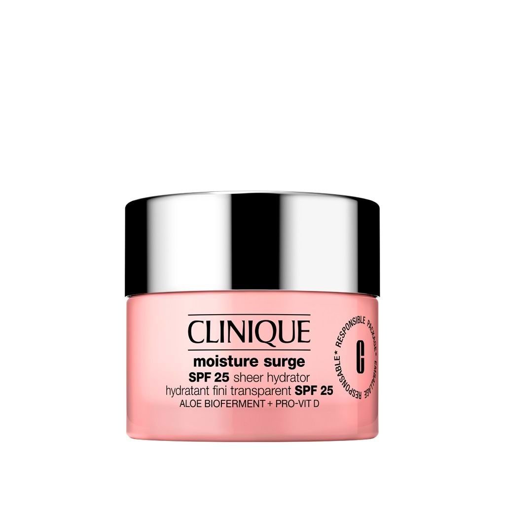 Clinique Moisture Surge Broad Spectrum Sheer Hydrator Face Cream 25 Spf 50ml - CLINIQUE - Duty Free