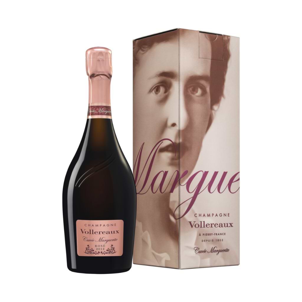 Vollereaux Champagne Brut Cuvee Marguerite Rose Vintage 2012  12%  750ml - VOLLEREAUX - Duty Free