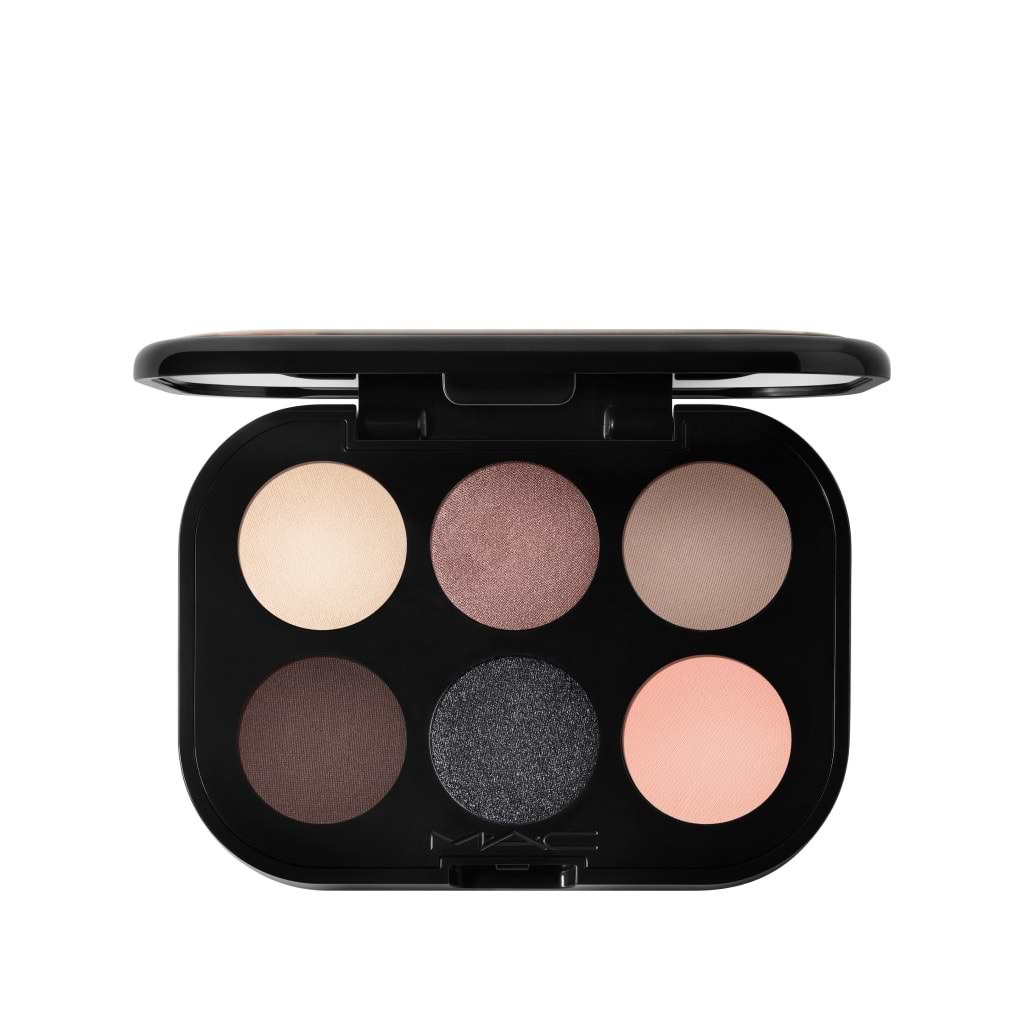 MAC Connect In Colour Eye Shadow Palette - MAC - Duty Free - גוונים ורודים: רומנטיזציה. תראי את העולם מבעד לעדשות בגוון ורדרד עם פלטת צלליות פרחוניות בעלות שישה גוונים חדשניים בעלי פיגמנט טהור למראה בלתי מוגבל עד גחמני