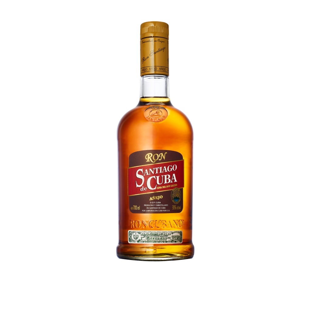 Ron Santiago De Cuba Anejo 38% 700ml - RON SANTIAGO DE CUBA - Duty Free