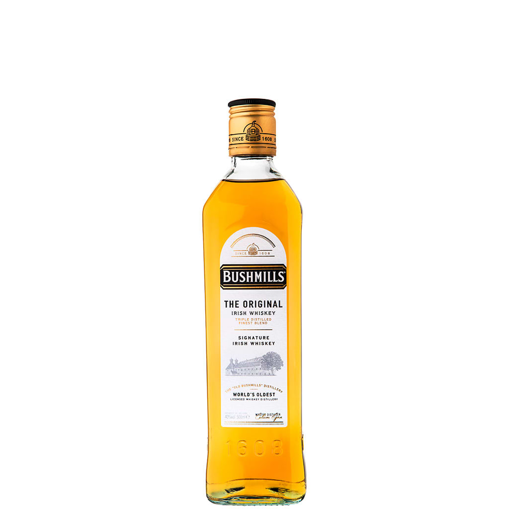 Bushmills Original Blended Irish Whiskey 40% 500ml - BUSHMILLS - Duty Free