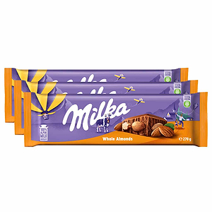 Milka Almonds 14ca 3x270g - MILKA - Duty Free Milka Almonds 14ca 3x270g - MILKA - Duty Free