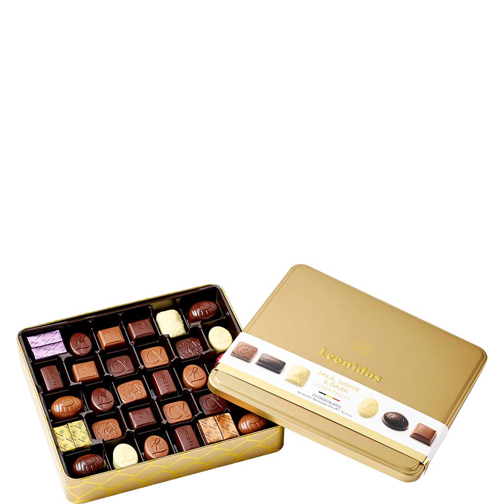 Leonidas Heritage Box Premium 33pc 440g - LEONIDAS - Duty Free