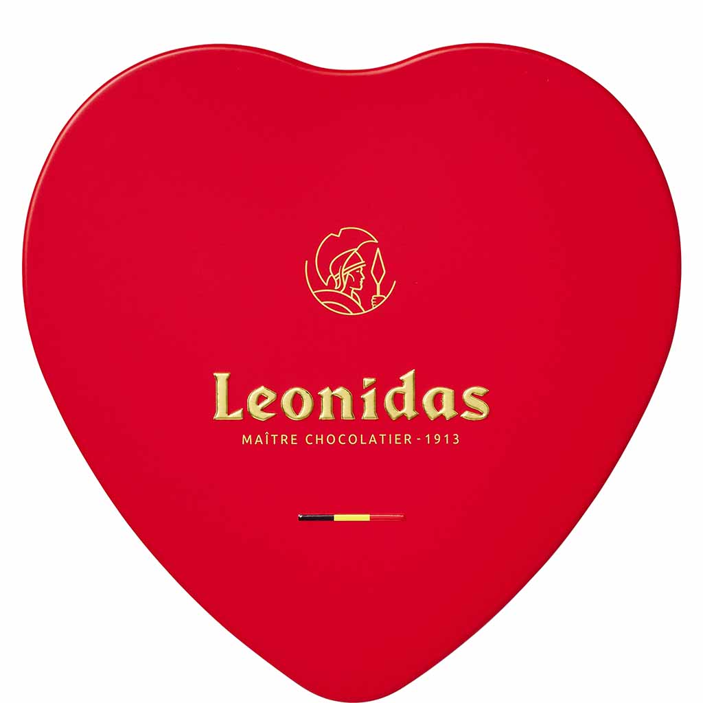 Leonidas Box Metal Heart 110g - LEONIDAS - Duty Free