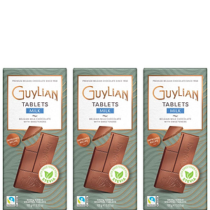 Guylian Set Chocolate Bar Milk With Sweeteners X3 (4x25) - GUYLIAN - Duty Free Guylian Set Chocolate Bar Milk With Sweeteners X3 (4x25) - GUYLIAN - Duty Free