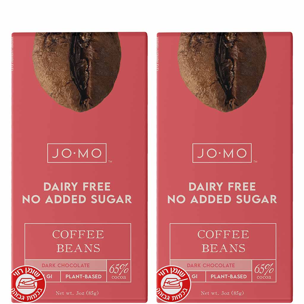 Jomo Dark Sugar Free Chocolate+ Fresh Coffee 66% X2 85g - JOMO - Duty Free