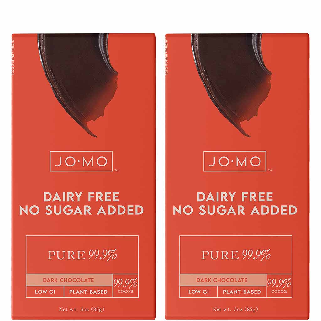 Jomo Set Extra Dark 99.9% Sugar Free Chocolate X2 85g - JOMO - Duty Free