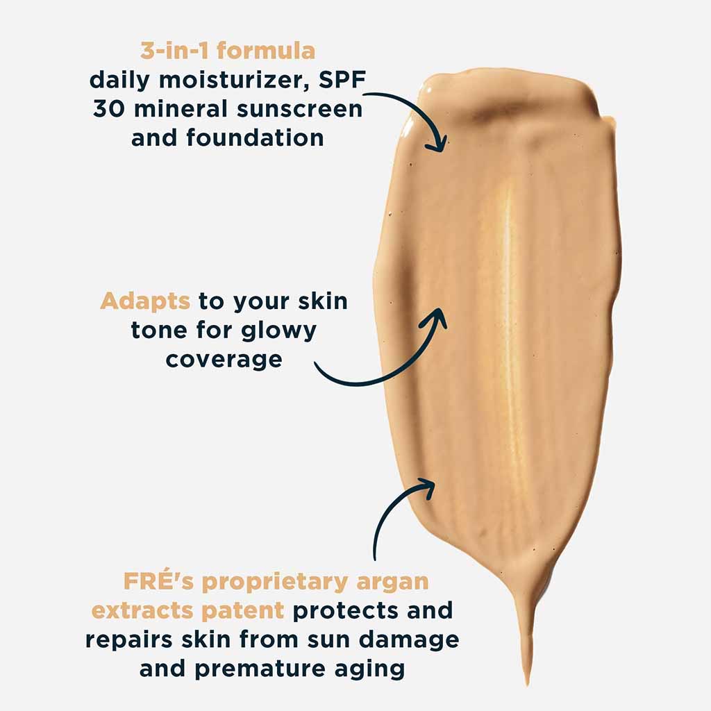 FRE Glow Me + Tinted Mineral SPF 30 (Light Medium) 50ml - FRE' - Duty Free