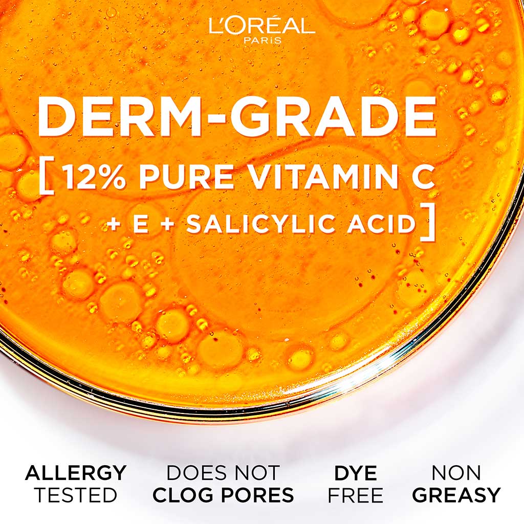 Loreal Paris Revitalift Clinical 12% Pure Vitamin C Face Serum 30ml - LOREAL PARIS - Duty Free