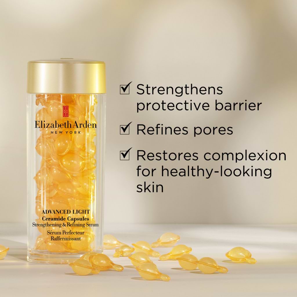 Elizabeth Arden Advanced Light Ceramide Capsules Strengthening & Refining Serum 60-Piece - ELIZABETH ARDEN - Duty Free