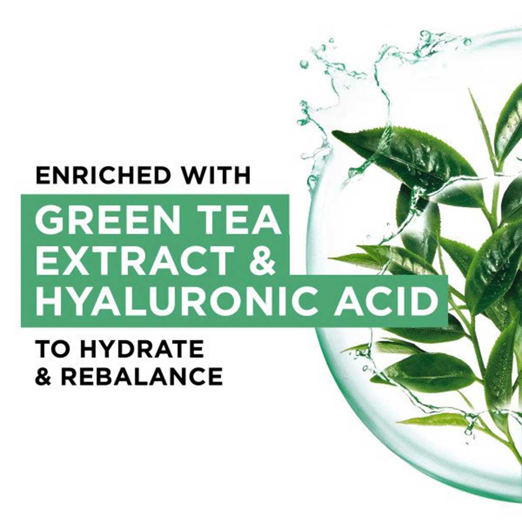 Garnier Skinactive Moisture Bomb Green Tea And Hyaluronic Acid Face Mask 1unit - GARNIER - Duty Free