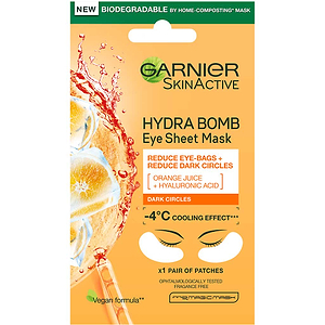 Garnier Skinactive Moisture Bomb Orange Juice & Hyaluronic Acid Eye Mask 1unit - GARNIER - Duty Free Garnier Skinactive Moisture Bomb Orange Juice & Hyaluronic Acid Eye Mask 1unit - GARNIER - Duty Free