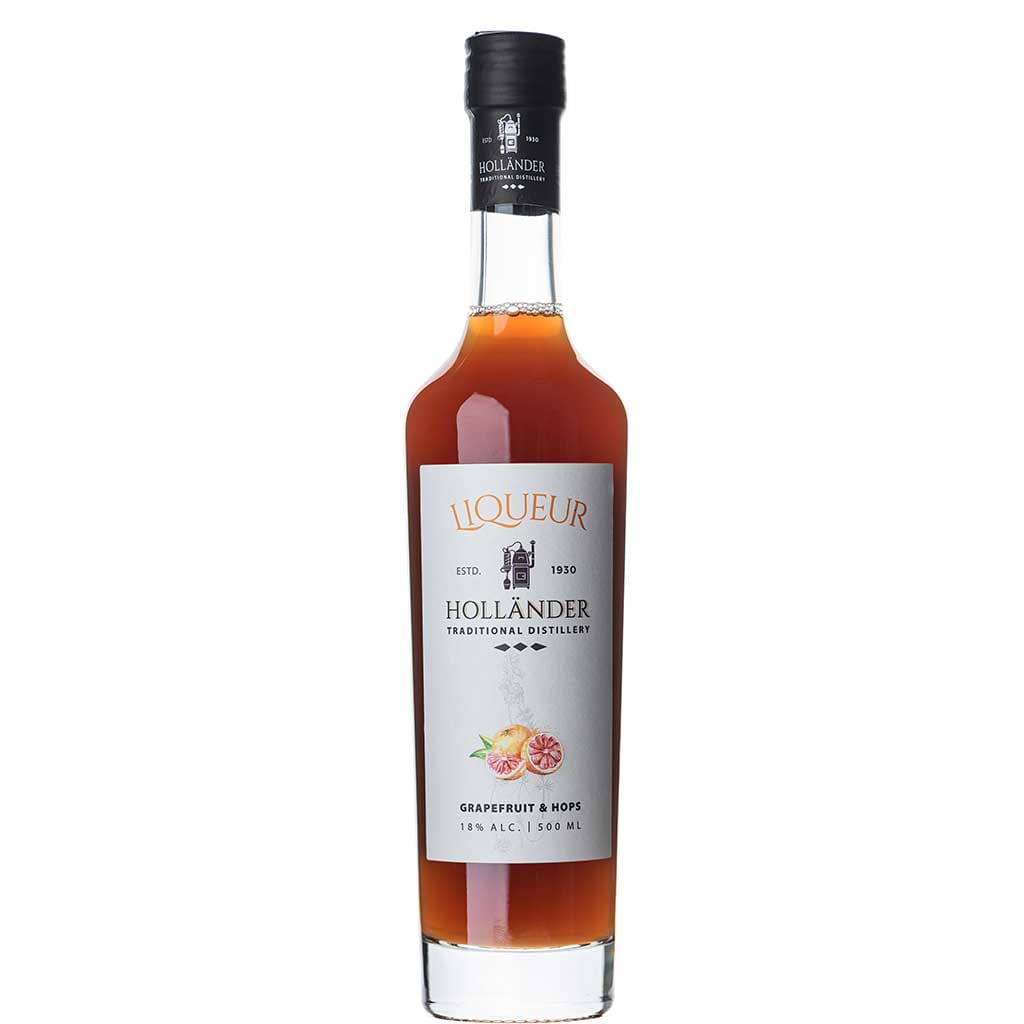 Hollander Grapefruit &amp; Hops Liqueur 18% 500ml - HOLLANDER - Duty Free