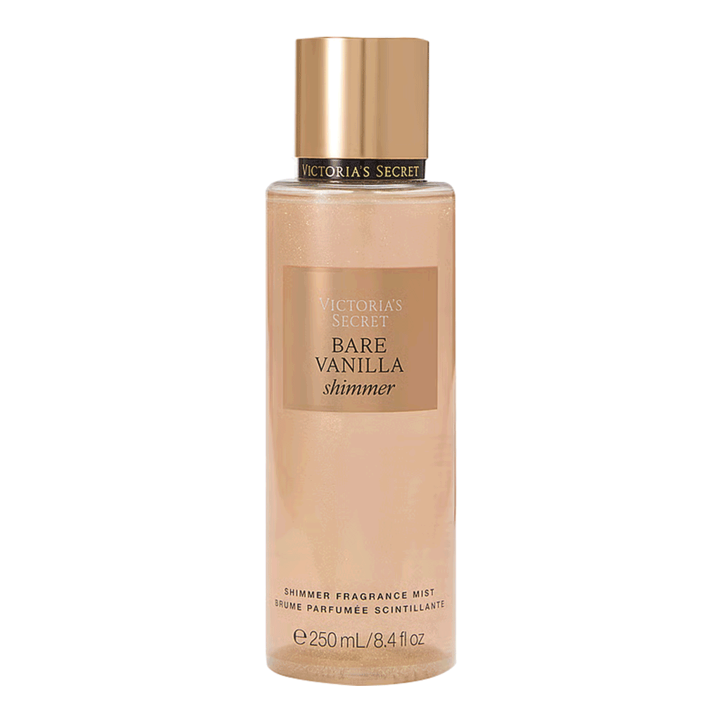 Victoria Secret Mist Collection Bare Vanilla Shimmer Body Mist 250ml - VICTORIA SECRET - Duty Free