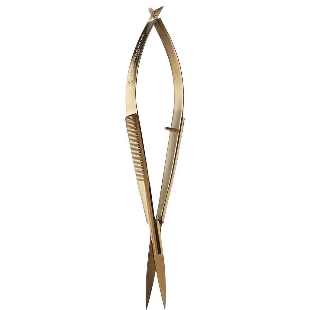 Shir Nakache Gold Rose Eyebrow Scissors - SHIR NAKACHE - Duty Free