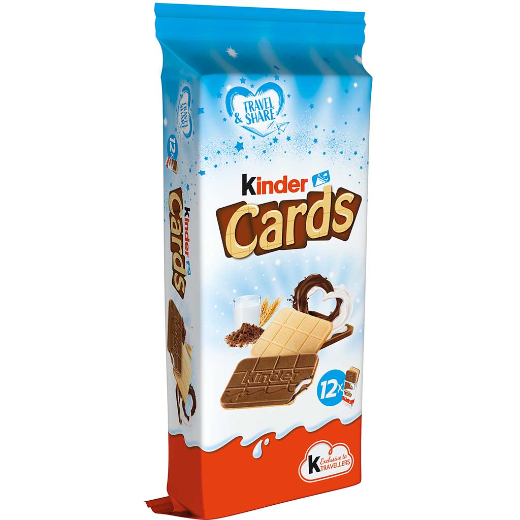 Kinder Cards T(2x12) 307g - KINDER - Duty Free Kinder Cards T(2x12) 307g - KINDER - Duty Free