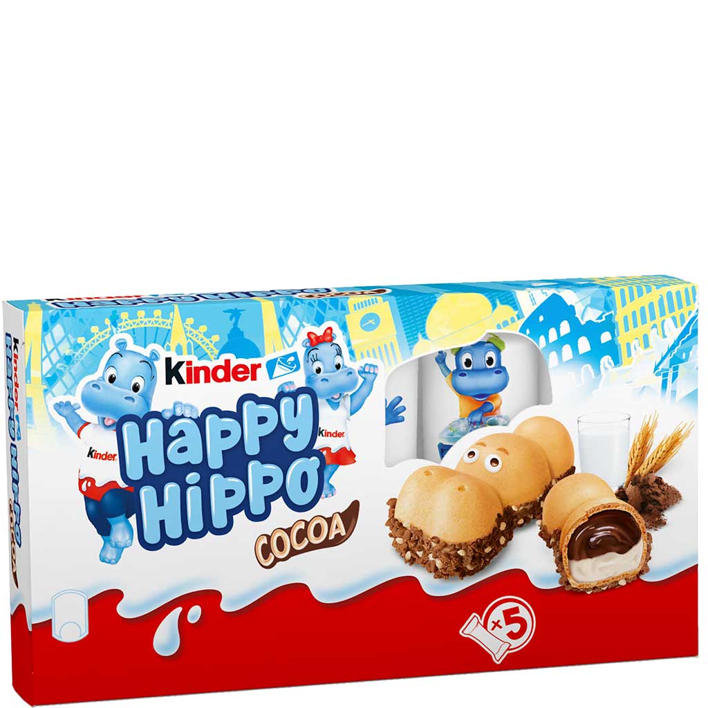 Kinder Happy Hippo T5x10 103.5g - KINDER - Duty Free