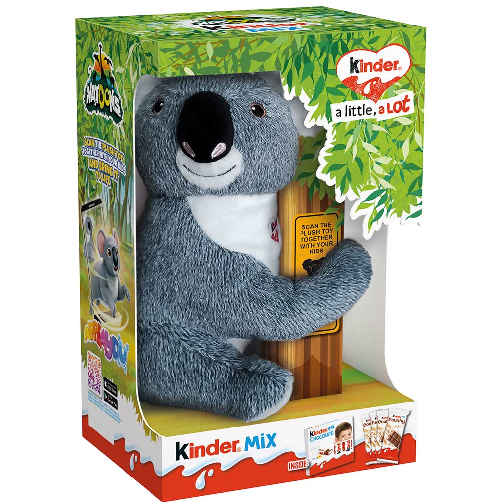 Kinder Mix G144 Natoons Plush 144g - KINDER - Duty Free