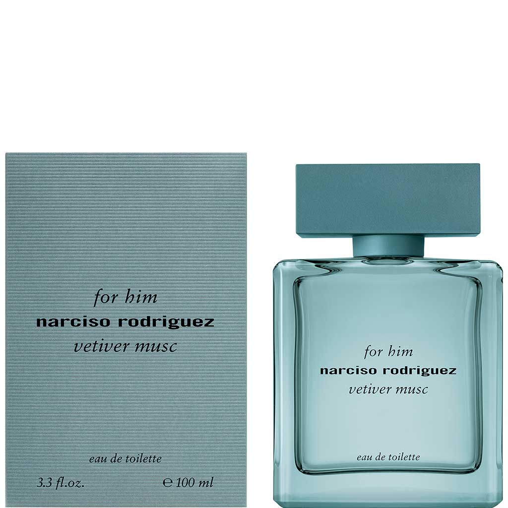 Narciso Rodriguez For Him Vetiver Musc Edt 100ml - NARCISO RODRIGUEZ - Duty Free