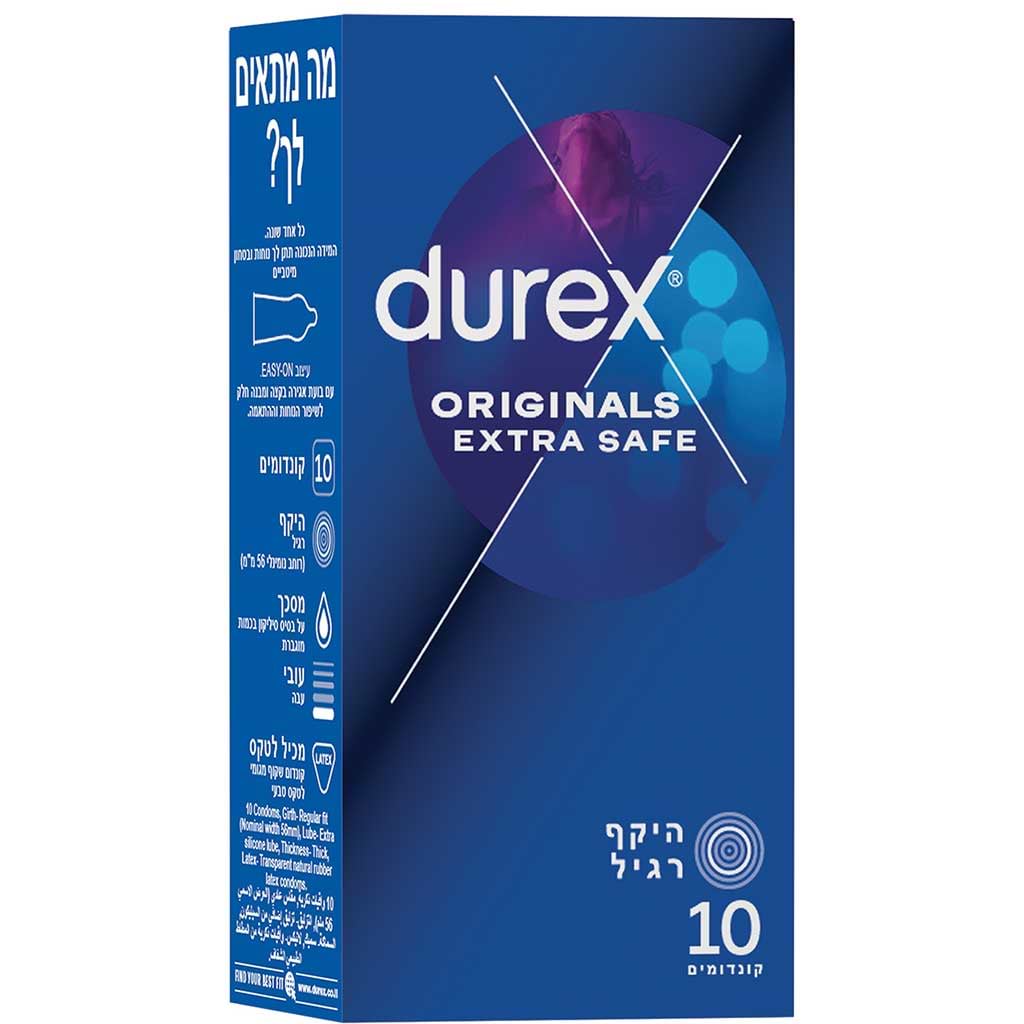 Durex Extra Safe Condoms Box 10units -  Duty Free