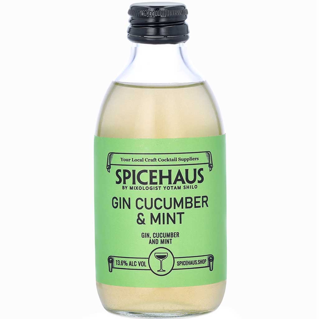 Spicehaus Gin Cucumber &amp; Mint 13.6% 200ml - SPICEHAUS - Duty Free