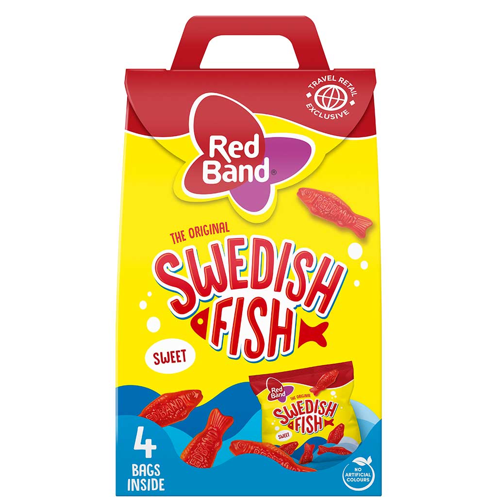 Red Band Sweidish Fish 400g - RED BAND - Duty Free