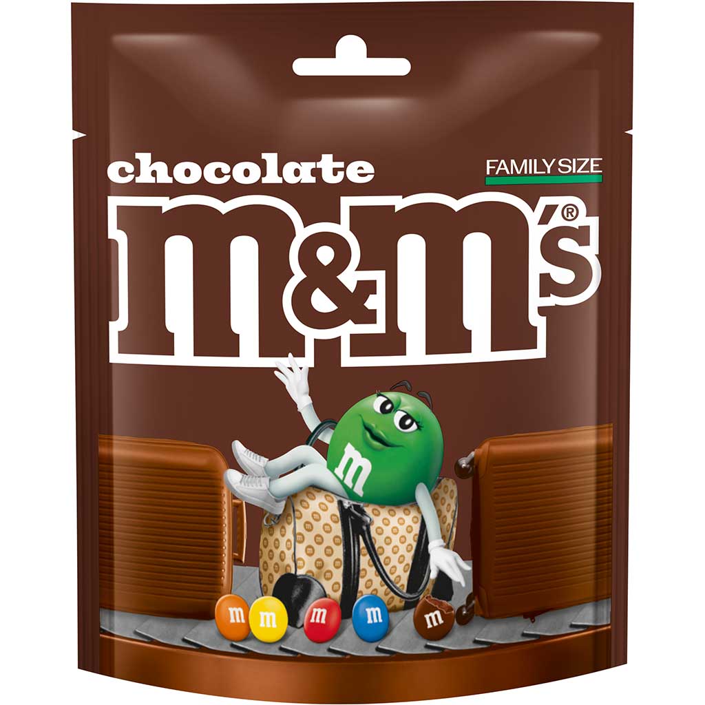 M&ms Choco Pouch 330g - M&M'S - Duty Free M&ms Choco Pouch 330g - M&M'S - Duty Free