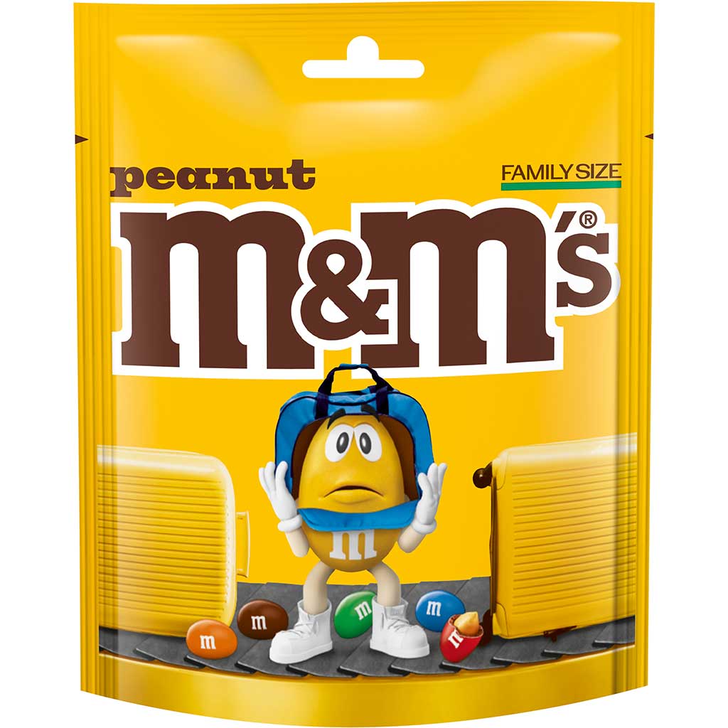 M&ms Peanut Pouch 330g - M&M'S - Duty Free M&ms Peanut Pouch 330g - M&M'S - Duty Free
