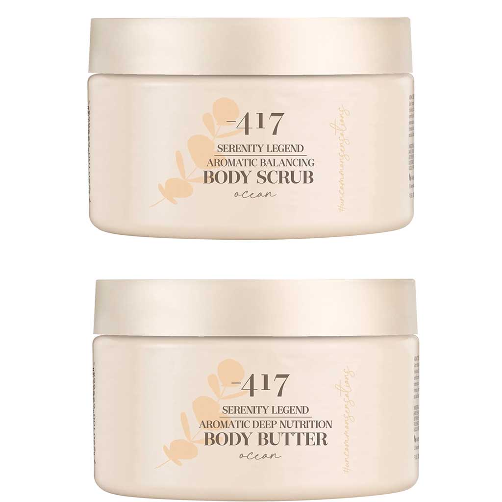 -417 Serenity Legened Body Butter &amp; Body Scrub Ocean Kit - 417- - Duty Free
