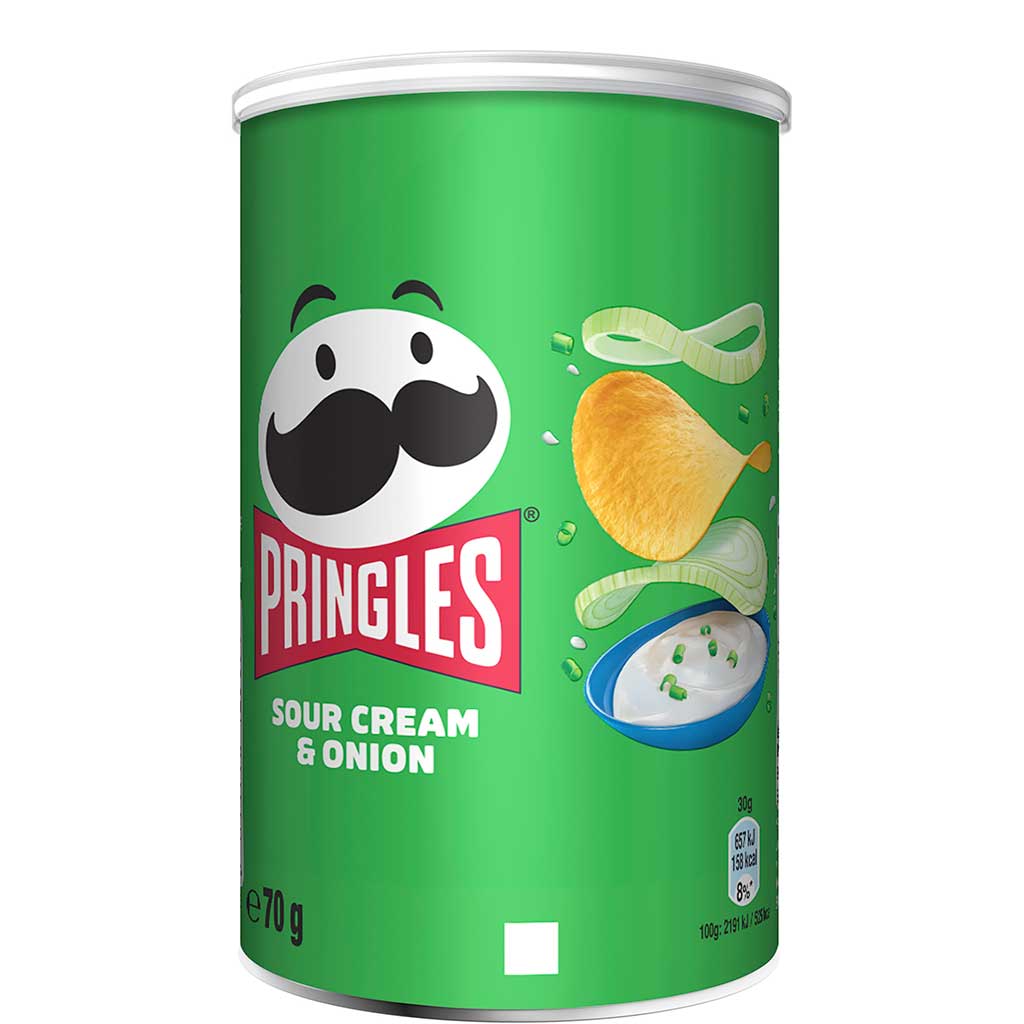 Pringles Sour Cream&onion 70g - PRINGLES - Duty Free