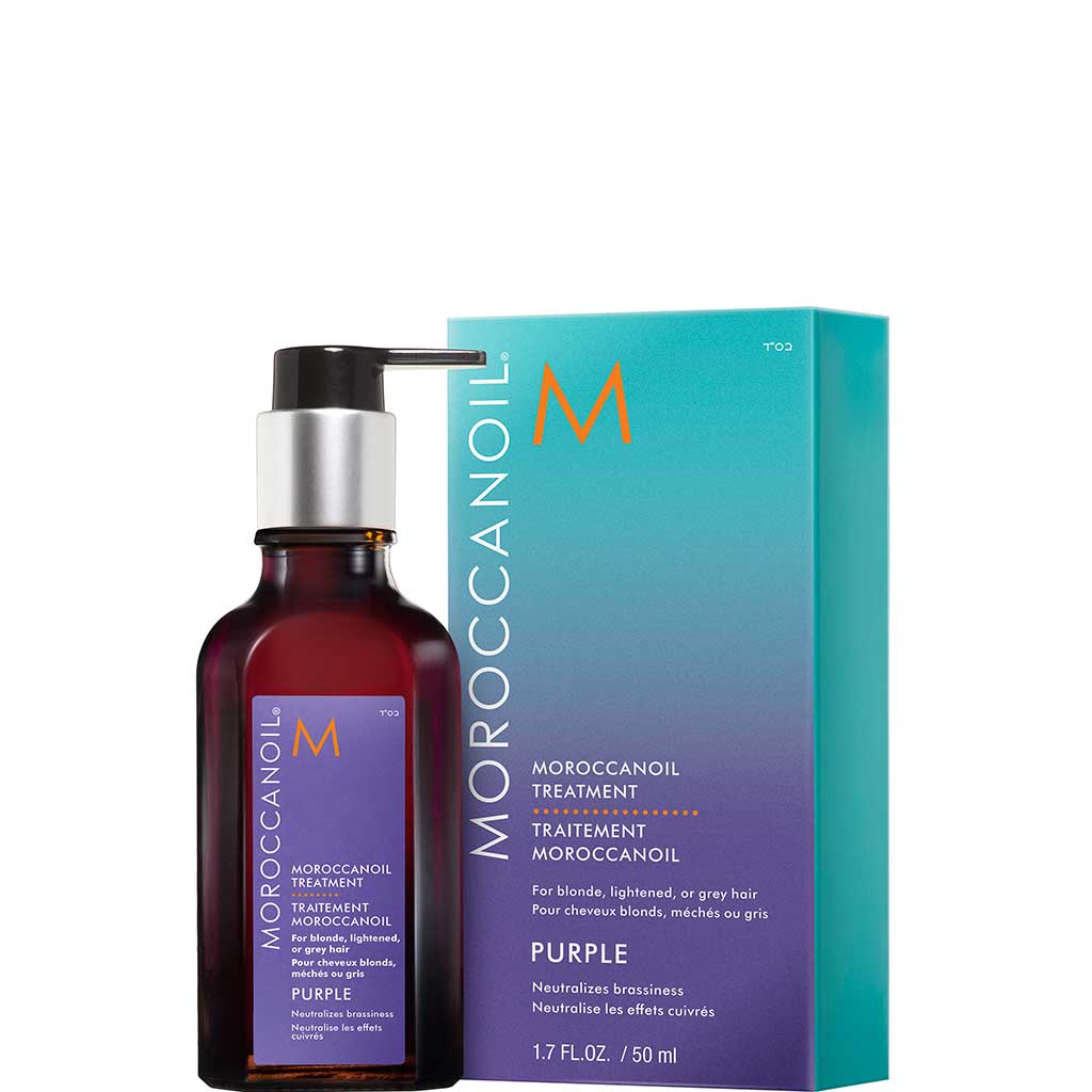 Moroccanoil Treatment Purple Hair Oil 50ml - MOROCCANOIL - Duty Free