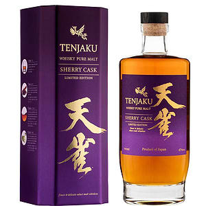 Tenjaku Whisky Pure Malt Sherry Cask Limited Edition 43% 700ml - TENJAKU - Duty Free Tenjaku Whisky Pure Malt Sherry Cask Limited Edition 43% 700ml - TENJAKU - Duty Free