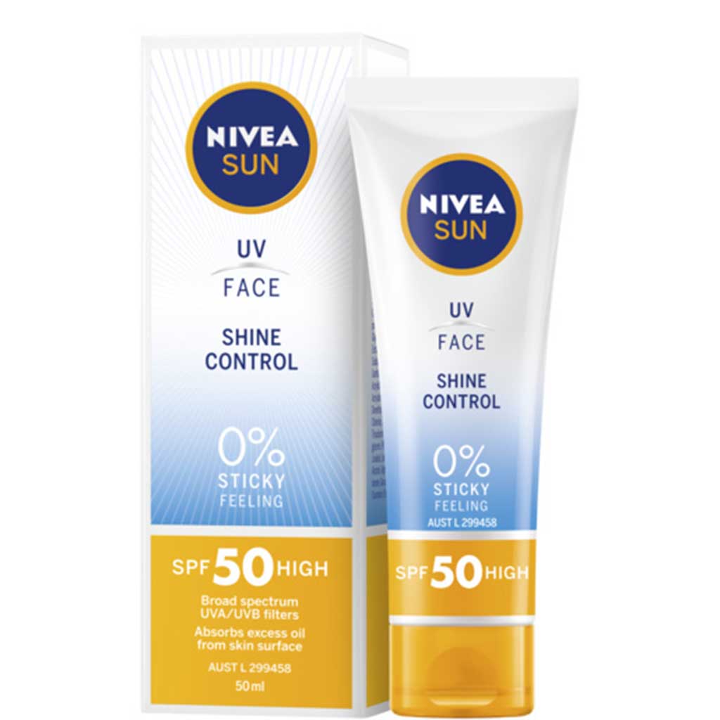Nivea Face Sunscreen Spf50 Shine Control 50ml - NIVEA - Duty Free