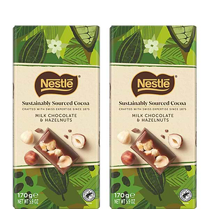 Nestle Tablet Set Milk Hazelnuts 170gx2 - NESTLE - Duty Free Nestle Tablet Set Milk Hazelnuts 170gx2 - NESTLE - Duty Free