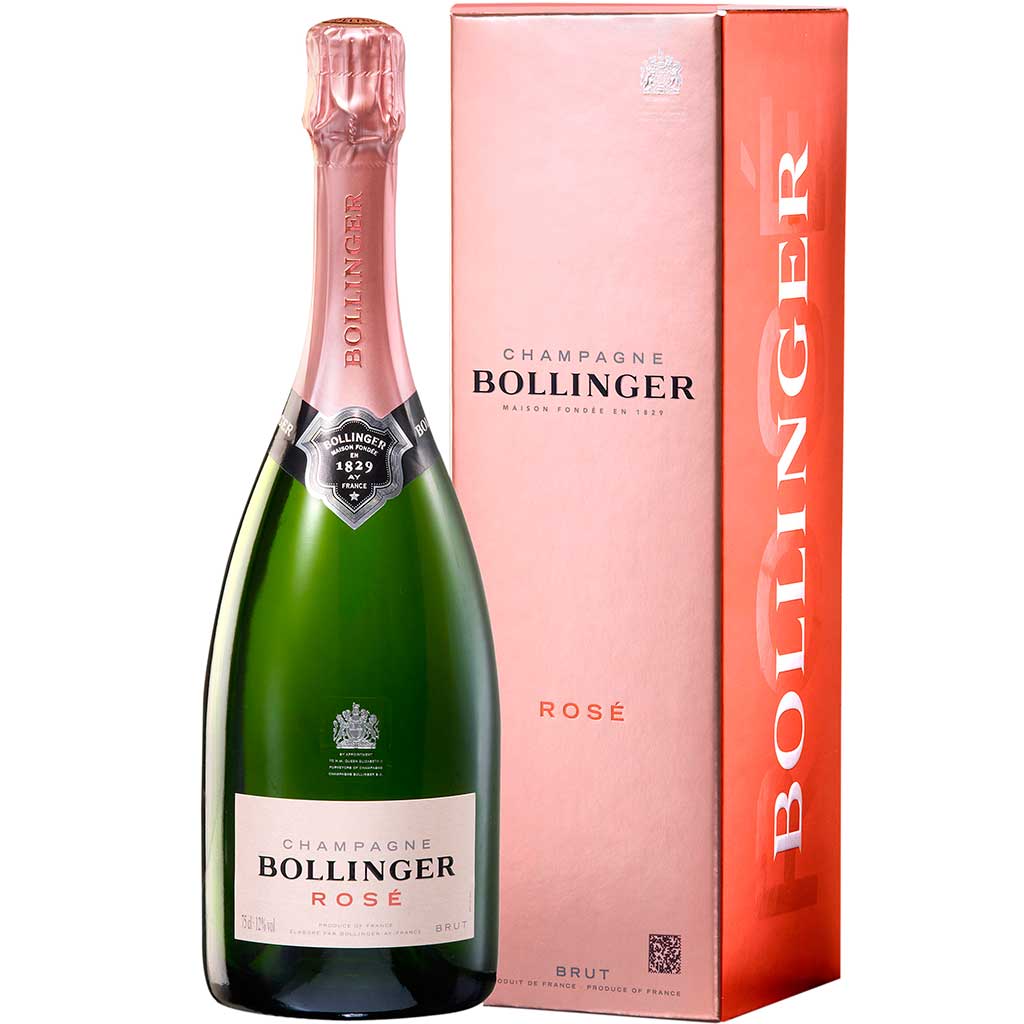 Bollinger Brut Rose Champagne 12% 750ml - BOLLINGER - Duty Free Bollinger Brut Rose Champagne 12% 750ml - BOLLINGER - Duty Free