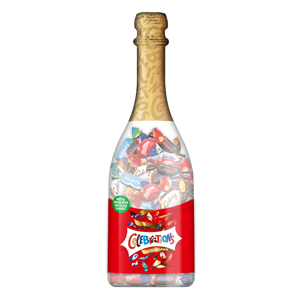 Celebration Mix Chocolate Bottle 296g - CELEBRATION - Duty Free