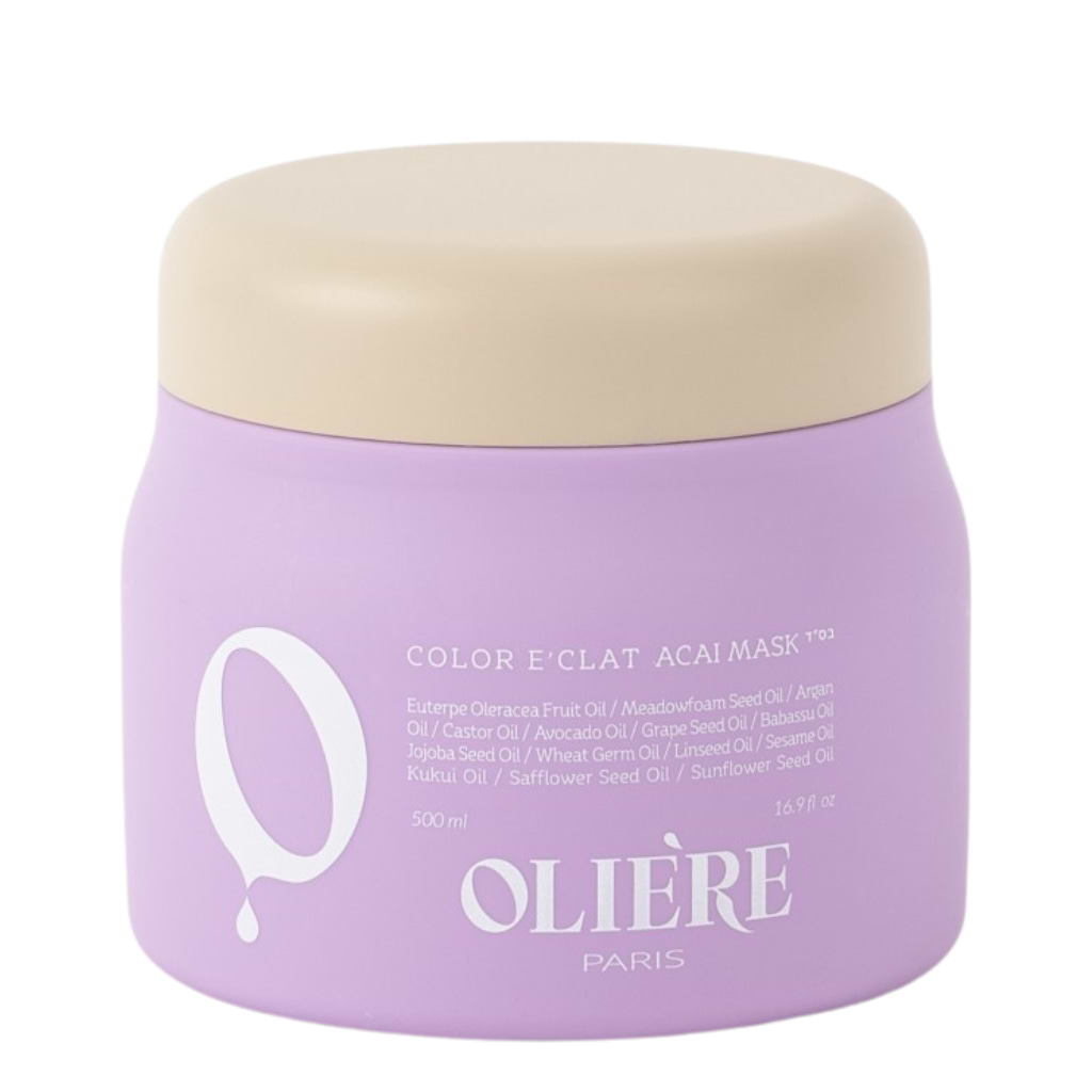Oliere Paris Color E'clat Acai Mask 500ml - OLIERE PARIS - Duty Free