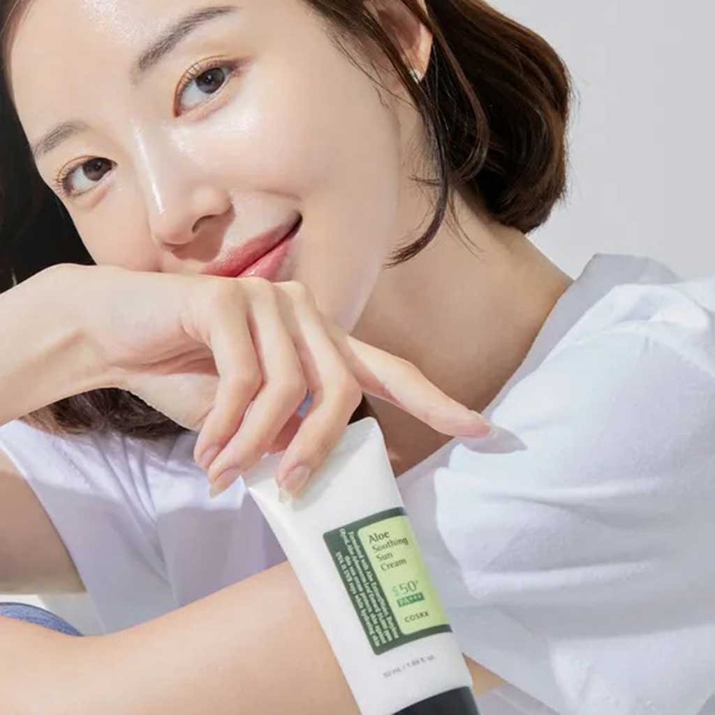 Cosrx Aloe Soothing Sunscreen Spf50 Pa+++ 50ml - COSRX - Duty Free