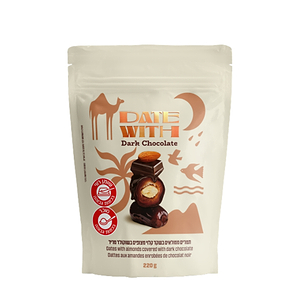 Date With Dark Chocolate 220g - DATE WITH - Duty Free Date With Dark Chocolate 220g - DATE WITH - Duty Free