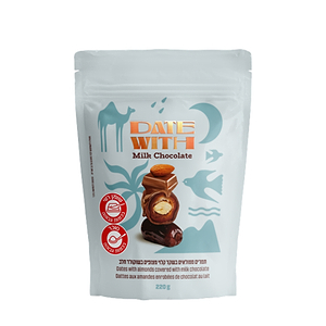 Date With Milk Chocolate 220g - DATE WITH - Duty Free Date With Milk Chocolate 220g - DATE WITH - Duty Free