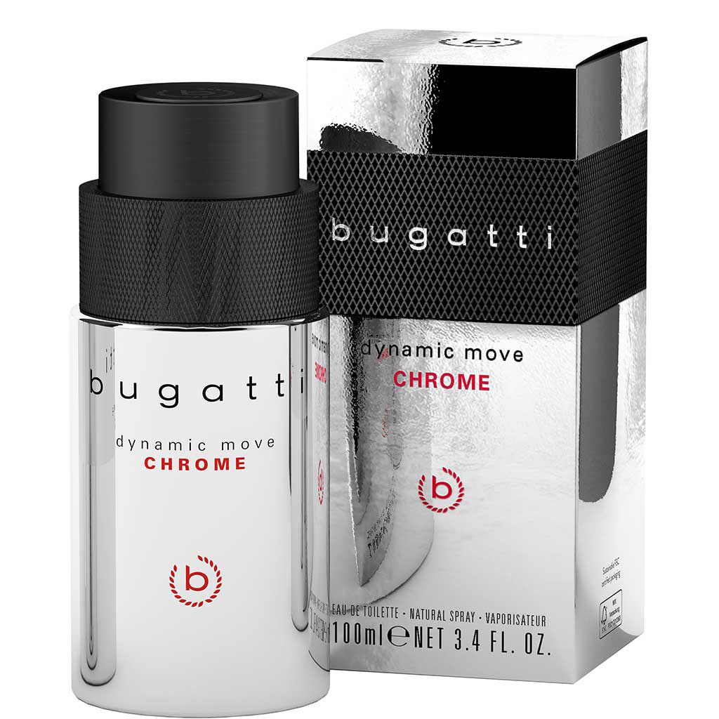 Bugatti Dynamic Move Chrome Edt 100ml - BUGATTI - Duty Free